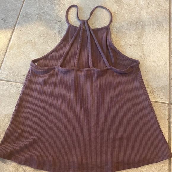 🎉Full Tilt Tilly’s ribbed purple Women’s Size Xsmall Tank Top - Picture 2 of 3
